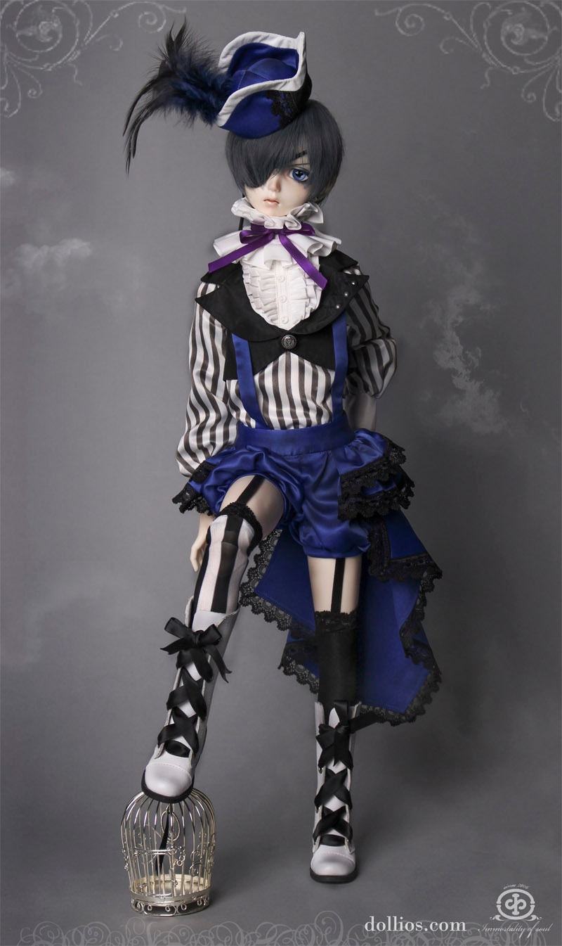 「シエル・ファントムハイヴ キャストドール」(c)枢やな/スクウェアエニックス・黒執事Project・MBS