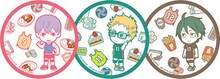 F賞「コースターコレクション」の1種。(c)古舘春一/集英社・「ハイキュー!!」製作委員会・MBS