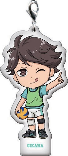 G賞「プレートチャーム」の1種。(c)古舘春一/集英社・「ハイキュー!!」製作委員会・MBS