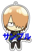 アニメイト限定版に付属する手嶋純太（ロックバンド風）キーホルダーのイメージ。(c)渡辺航（週刊少年チャンピオン）／弱虫ペダルGR製作委員会