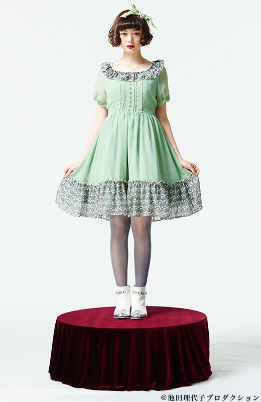 「ベルサイユのばら」マリー・アントワネットドレスワンピース～まるで春のかおりそのもののようなかた！～