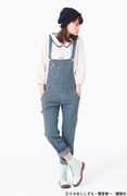 「おはよう！スパンク ヒッコリーのオーバーオール」