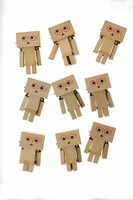 「リボルテックダンボー・ミニ マルイver.」は全9種。(c)KIYOHIKO AZUMA/YOTUBA SUTAZIO