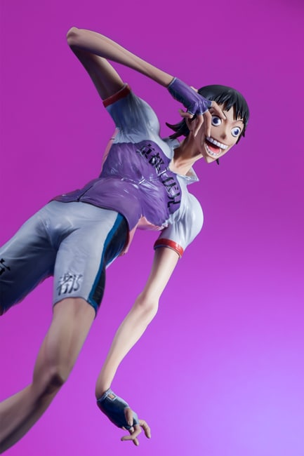 「mensHdge technical statue No.10 弱虫ペダルGRANDE ROAD 御堂筋翔」 (c)渡辺航(週刊少年チャンピオン)／弱虫ペダルGR製作委員会