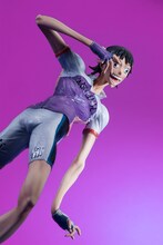 「mensHdge technical statue No.10 弱虫ペダルGRANDE ROAD 御堂筋翔」 (c)渡辺航(週刊少年チャンピオン)／弱虫ペダルGR製作委員会