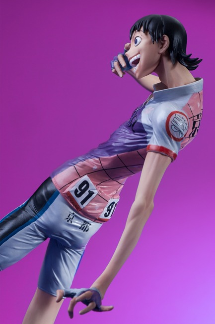 「mensHdge technical statue No.10 弱虫ペダルGRANDE ROAD 御堂筋翔」 (c)渡辺航(週刊少年チャンピオン)／弱虫ペダルGR製作委員会