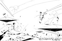 マンガ版「世界の終わりのいずこねこ」第4話「last summer」より。