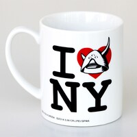 「アップルシードα I LOVE NYマグカップ」