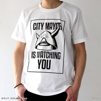 「アップルシードα 市長Tシャツ＆ステッカーセット」