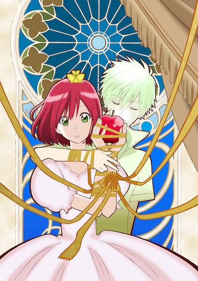 アニメ「赤髪の白雪姫」ティザービジュアル (c)あきづき空太・白泉社/「赤髪の白雪姫」製作委員会