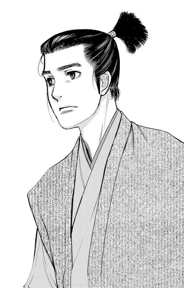 「井伊家の童女」のカット。