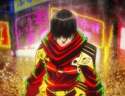 「ニンジャスレイヤー フロムアニメイシヨン」トレイラー映像からのカット。(c)Ninj@ Entertainment/Ninj@ Conspiracy