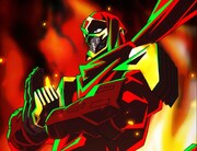 「ニンジャスレイヤー フロムアニメイシヨン」トレイラー映像からのカット。(c)Ninj@ Entertainment/Ninj@ Conspiracy