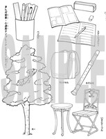 「究極まんが家セット」と一緒に使えるマンガのテンプレート。