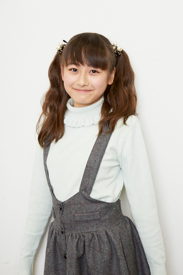 倉田紗南役の小椋梨央。 撮影/亀田亮