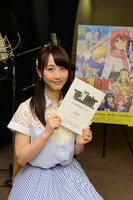 鑑純音役を演じる松井玲奈。(c)東毅/小学館・読売テレビ・A-1 Pictures 2015