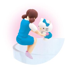 「コップのフチ子とGOTOCHI KITTY富士山」の1種。(c)1976, 2015 SANRIO CO., LTD. APPROVAL NO. SS555696 (c)タナカカツキ/KITAN CLUB