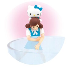 「コップのフチ子とGOTOCHI KITTY富士山」の1種。(c)1976, 2015 SANRIO CO., LTD. APPROVAL NO. SS555696 (c)タナカカツキ/KITAN CLUB