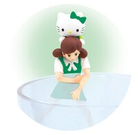 「コップのフチ子とGOTOCHI KITTY信州」の1種。(c)1976, 2015 SANRIO CO., LTD. APPROVAL NO. SS555696 (c)タナカカツキ/KITAN CLUB