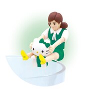 「コップのフチ子とGOTOCHI KITTY信州」の1種。(c)1976, 2015 SANRIO CO., LTD. APPROVAL NO. SS555696 (c)タナカカツキ/KITAN CLUB