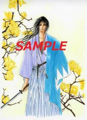 書泉で配布されるイラストカード。