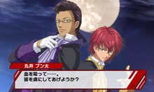 「新テニスの王子様～Go to the top～」のゲーム画面。(c)許斐 剛/集英社・NAS・新テニスの王子様プロジェクト (c)FURYU CORPORATION 2015