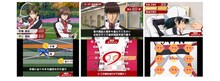 「新テニスの王子様～Go to the top～」のゲーム画面例。(c)許斐 剛/集英社・NAS・新テニスの王子様プロジェクト (c)FURYU CORPORATION 2015