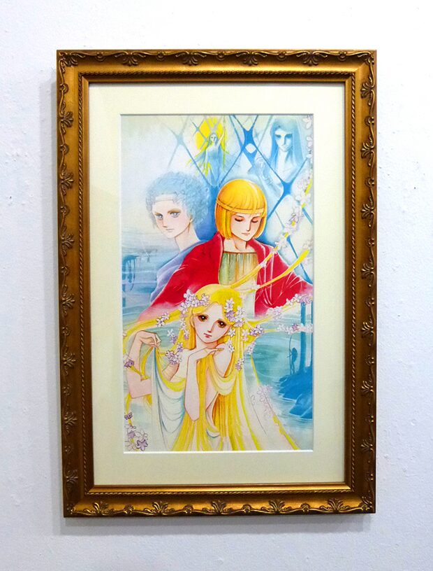 複製原画「目覚める者よ」 - 萩尾望都の原画展で「トーマの心臓」T 