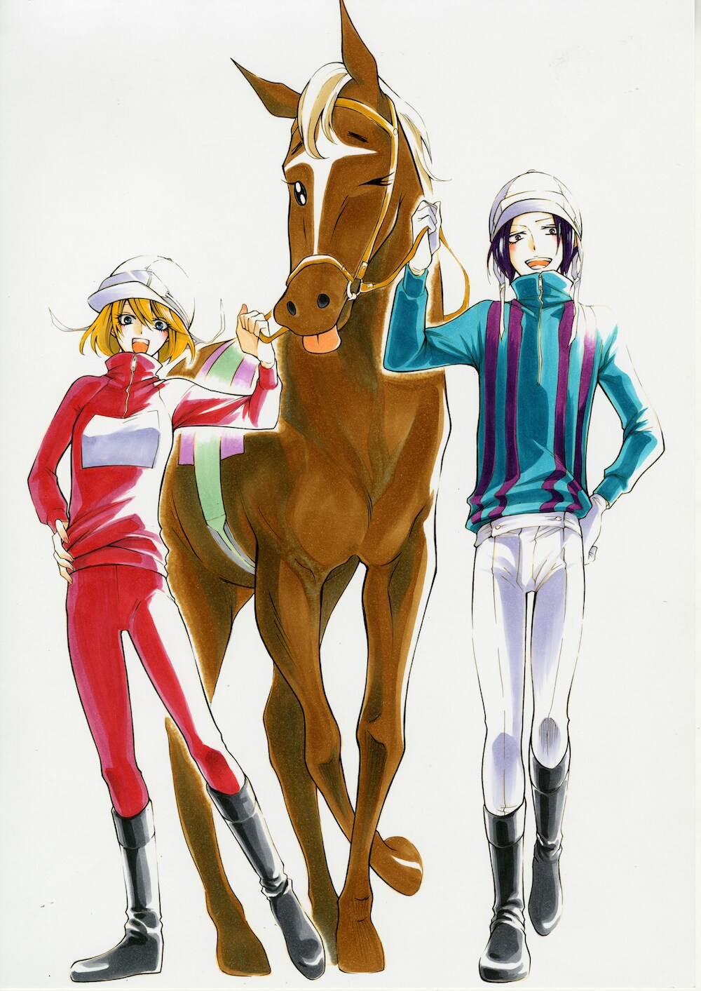 花とゆめに競馬マンガ、スランプ陥ったジョッキーのリベンジファイト