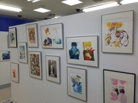 「PandoraHearts」原画展の様子。