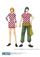 尾田栄一郎のイメージをもとに描き起こしたイラスト。