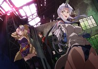 4月より放送が開始されるTVアニメ「トリアージX」のビジュアル。