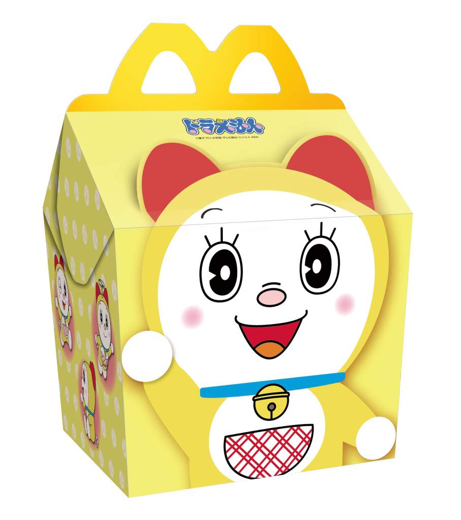 ドラミちゃんのハッピーセットボックス。(c)藤子プロ・小学館・テレビ朝日・シンエイ・ADK 2015