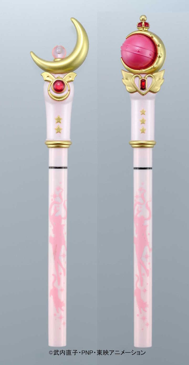 「ムーンスティック リキッドアイライナー」と「キューティムーンロッド リキッドアイライナー」(c)武内直子・PNP・東映アニメーション