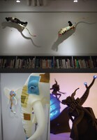 ヨシカワゴエモンによる立体作品。