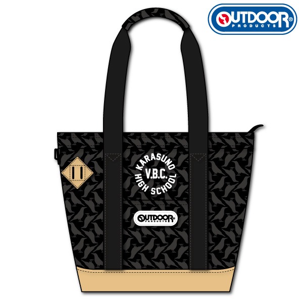 「ハイキュー!!」×OUTDOOR PRODUCTSコラボトートバッグの「モノトーン」(c)古舘春一/集英社・「ハイキュー!!」製作委員会・MBS