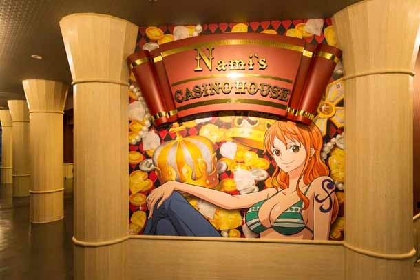 「ナミのカジノハウス」(c)尾田栄一郎/集英社・フジテレビ・東映アニメーション(c)Amusequest Tokyo Tower LLP