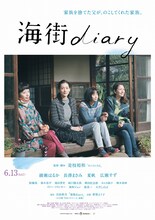 「海街diary」ポスタービジュアル (c)2015 吉田秋生・小学館/フジテレビジョン 小学館 東宝 ギャガ
