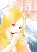 「HOPE」最終回の1ページ目。ひかりのネームを見て思い悩む響子の姿が描かれている。