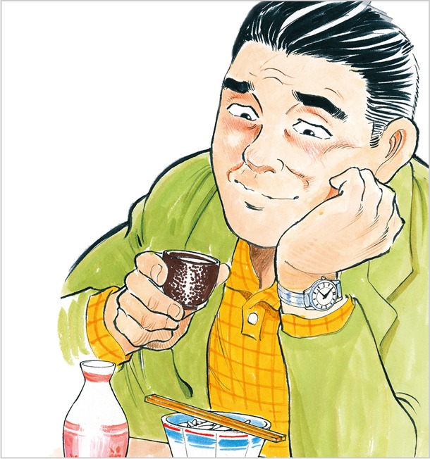 「漫画版 野武士のグルメ」のカット。