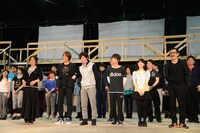 歌唱披露会に参加したメンバー。