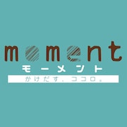 「moment」のロゴ。