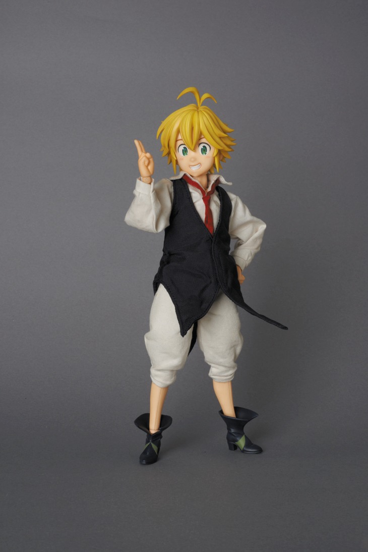 「RAH メリオダス」※画像は監修中のサンプル。発売商品とは異なる場合がある。(c)鈴木央・講談社／「七つの大罪」製作委員会・MBS
