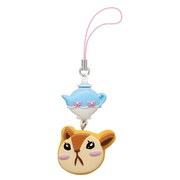 「3月のライオン アイシングクッキーストラップ」の「リスポッケ先生とみずいろポット」。(c)羽海野チカ/白泉社