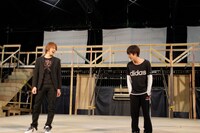 「デスノート THE MUSICAL」楽曲披露会の様子。
