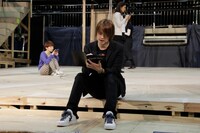 「デスノート THE MUSICAL」楽曲披露会の様子。