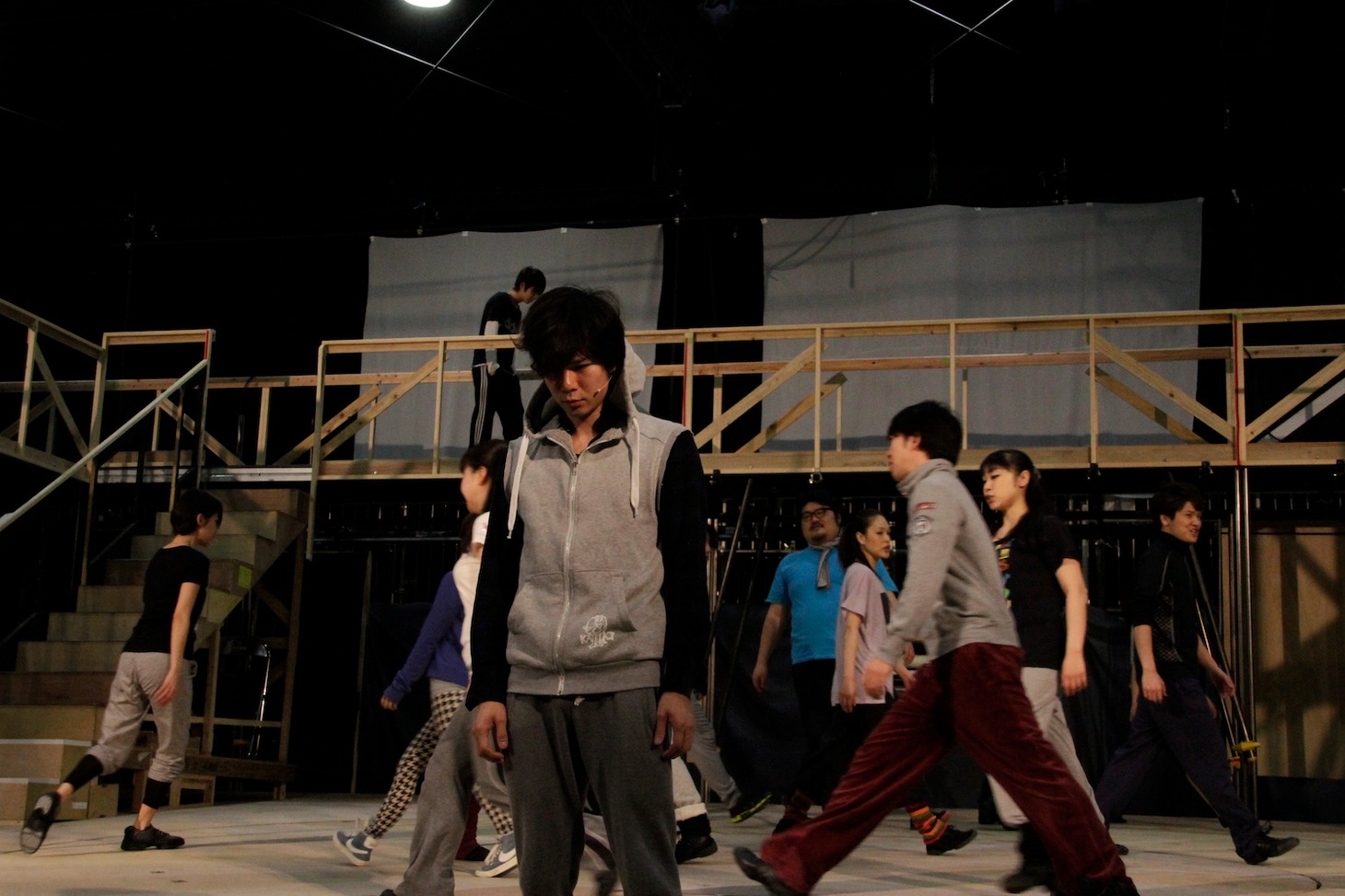 「デスノート THE MUSICAL」楽曲披露会の様子。