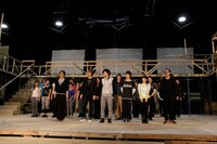 「デスノート THE MUSICAL」楽曲披露会の様子。