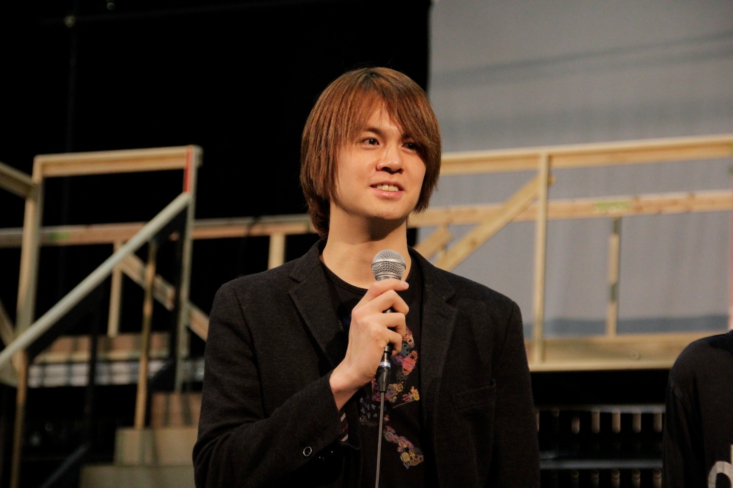 「デスノート THE MUSICAL」楽曲披露会の様子。