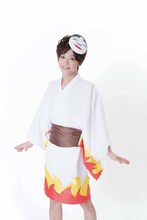 鬼切役の加藤真央のビジュアル。(c)鈴木ジュリエッタ／白泉社・神様はじめました THE MUSICAL♪制作委員会